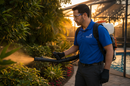 Technician Mosquito Fogging