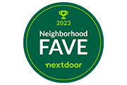 2023 Nextdoor Neighborhood Fave Badge