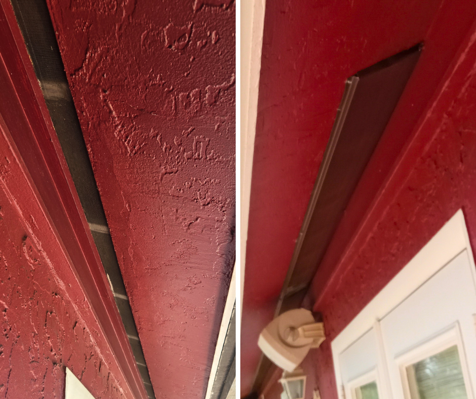 soffit before and after